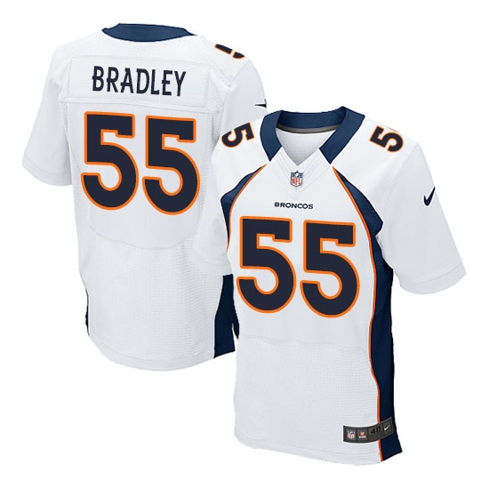 Nike Stewart Bradley Denver Broncos Elite Jersey - White