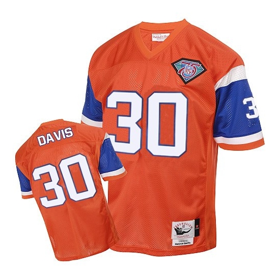 Mitchell and Ness Terrell Davis Denver Broncos Authentic Throwback ...