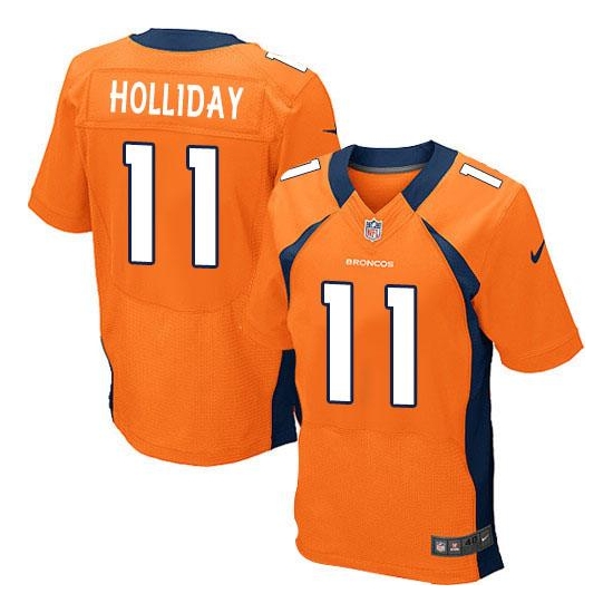 Nike Trindon Holliday Denver Broncos Elite Team Color Jersey - Orange