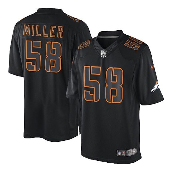 Nike Von Miller Denver Broncos Youth Limited Impact Jersey - Black