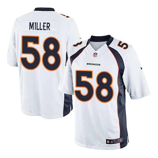 Nike Von Miller Denver Broncos Limited Jersey - White