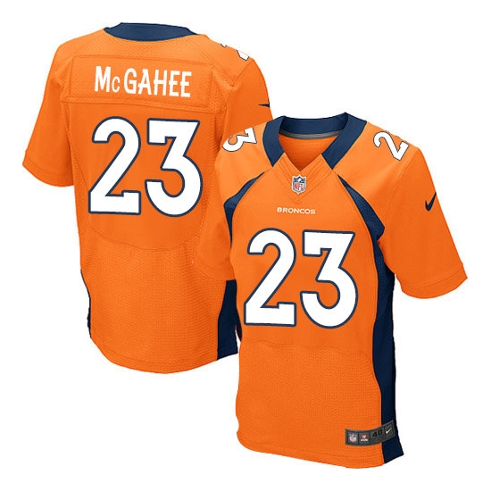 Nike Willis McGahee Denver Broncos Elite Team Color Jersey - Orange