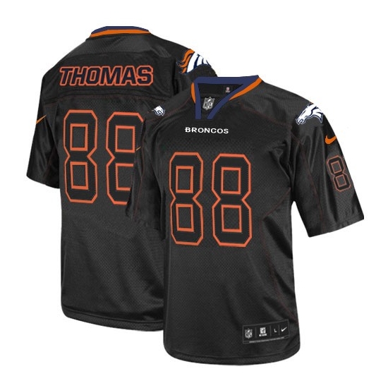 Nike Demaryius Thomas Denver Broncos Limited Jersey - Lights Out Black