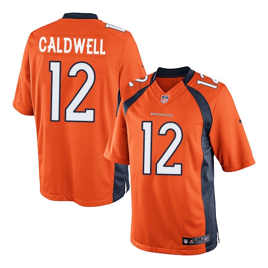 Nike Andre Caldwell Denver Broncos Limited Team Color Jersey - Orange